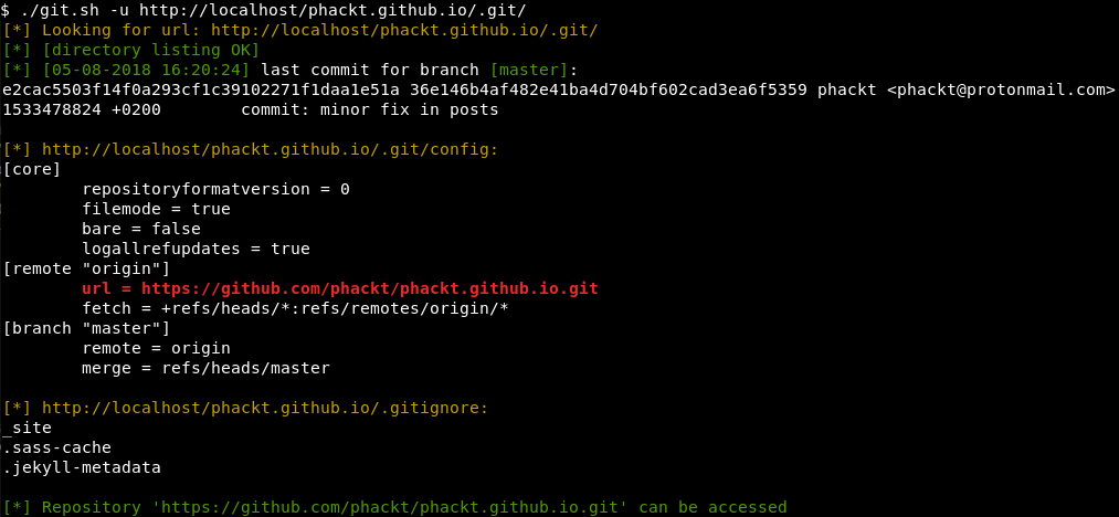 download git repository windows command line
